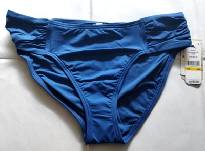 #ad Tommy Bahama Cobalt Sea Pearl High Waist Side Shirred Size M M $10.95