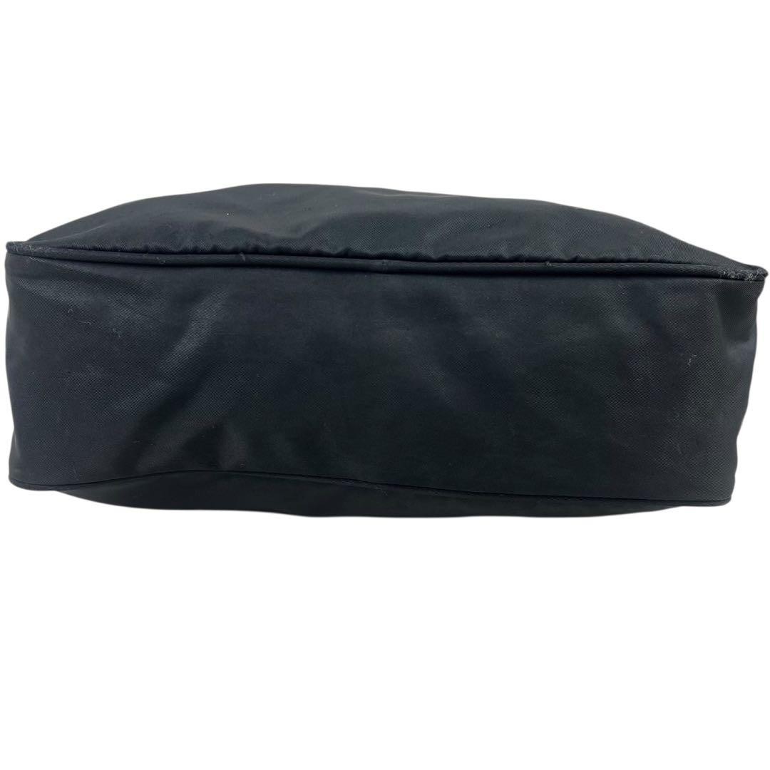 PRADA Shoulder Bag Camera Bag Nylon Leather Triangle Logo Black thumbnail 6