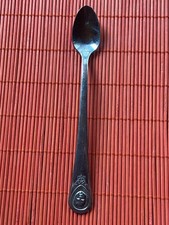 Vintage 1985 Gerber Oneida Baby Spoon Engraved Happy New Year Infant Feeding