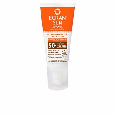 Ecran Sun Lemonoil Face And Neck Fluid Spf50 50ml