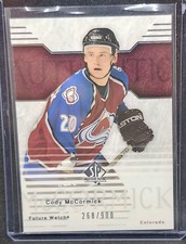 2003-04 SP Authentic #95 Cody McCormick RC /900