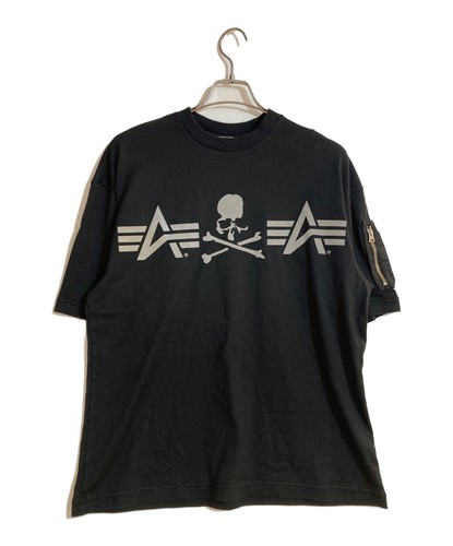 ALPHA × Mastermind JAPAN T-shirt Size: S Black Men TC1631-9001