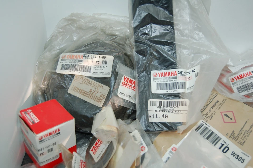 НОВЫЙ ПОДЛИННЫЙ БОЛЬШОЙ YAMAHA ЗАПЧАСТИ ЛОТ ATV UTVIRTBIKE ДИЛЕР ЛОТ 7,5 ФУНТОВ ВСЕГО - Изображение 2 из 4