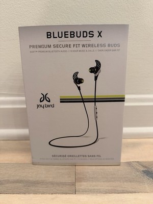 Jaybird Bluebuds Premium Secure Wireless Bluetooth Earbuds