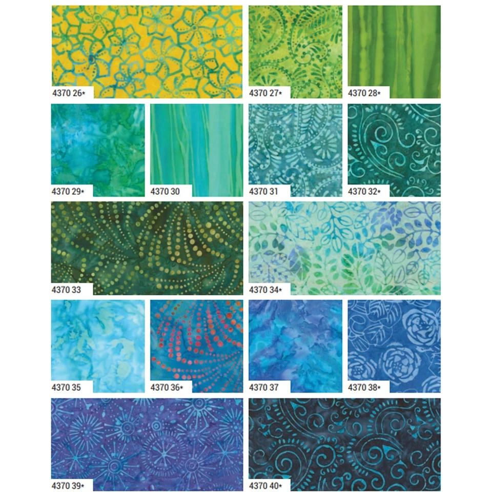 Sunburst Batiks Layer Cake by Moda Fabrics - Image 3 of 3