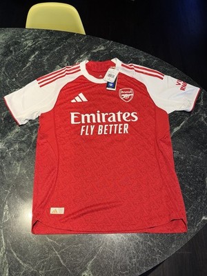 Arsenal Authentic Men's 25/26 Home Jersey Odegaard Size L NWT | eBay