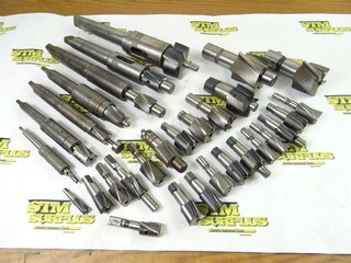 LOT OF 30 ASSORTED HSS COUNTERBORES 7 ARBORS 7/16" TO 2 1/2" DIA PUTNAM WELDON