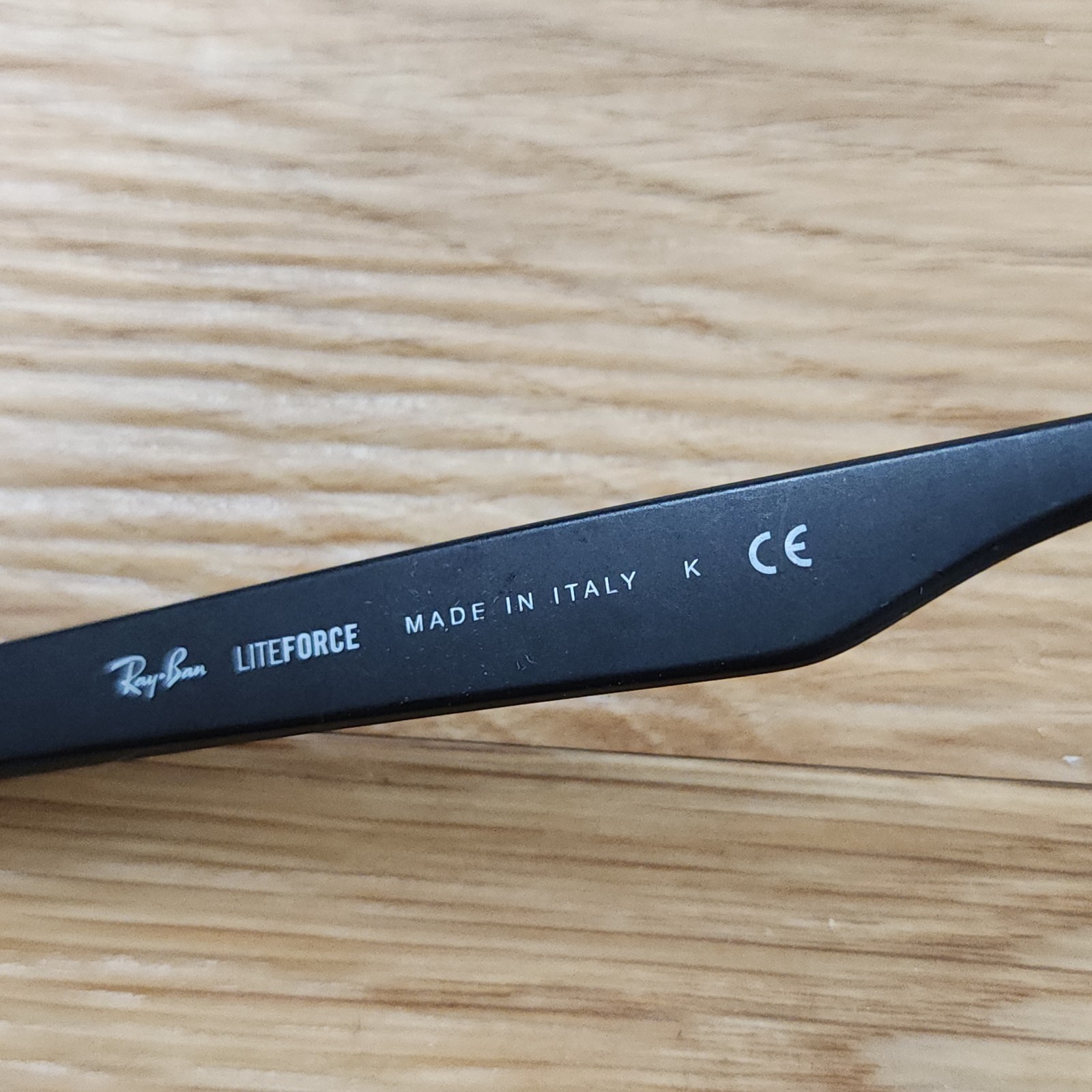 Ray-Ban Sunglasses Frames Gray Red LITEFORCE RB 4… - image 3