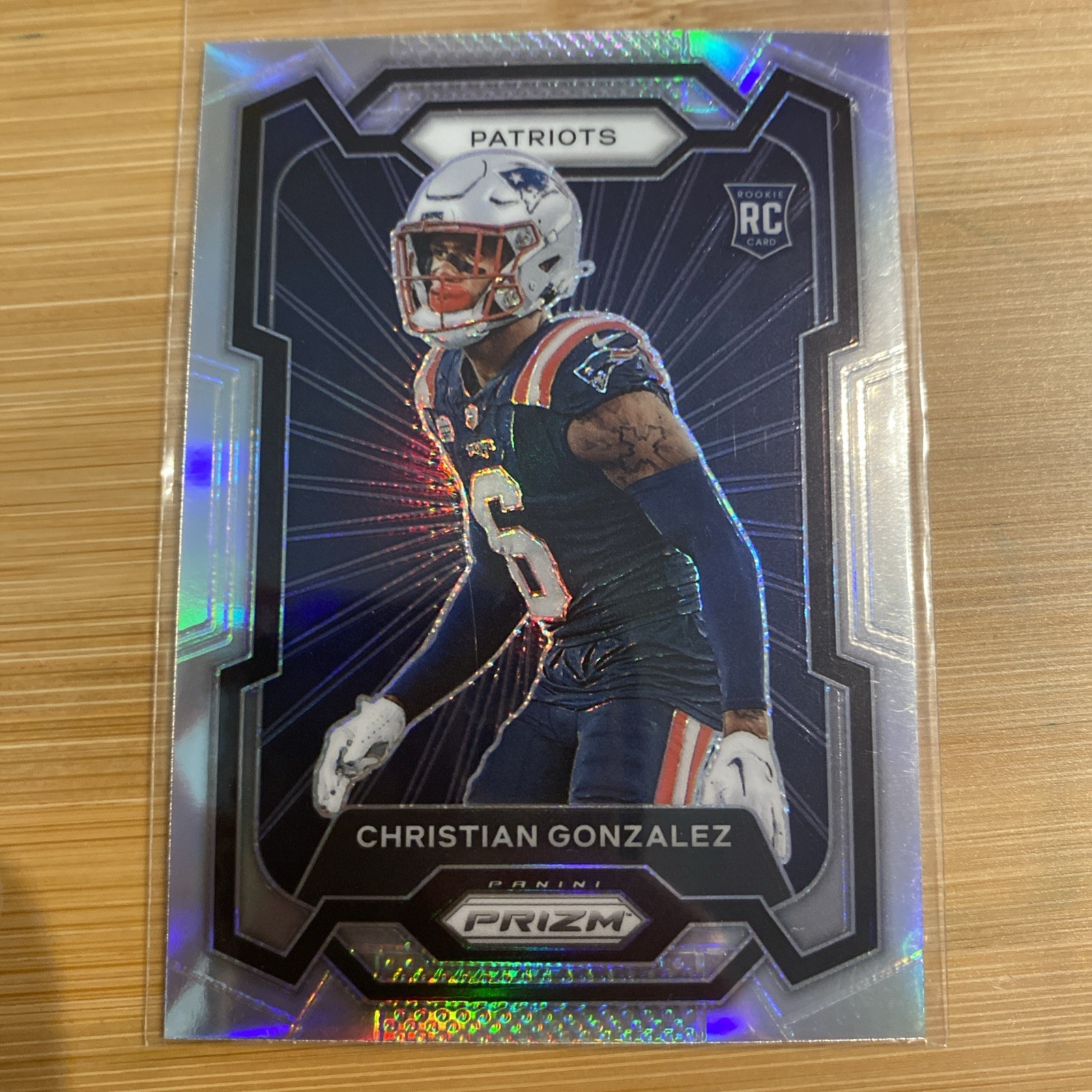 2023 Panini Prizm - Rookie Variation Christian Gonzalez #341 Silver Prizm (RC)