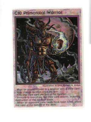 Galactic Empires Entity C10 Primordial Warrior
