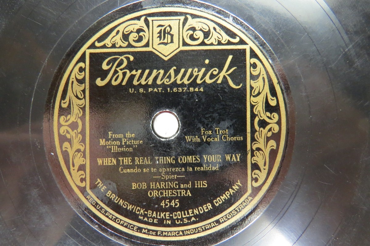 Bob Haring & Orch. - BRUNSWICK 4545 - Revolutionary Rhythm