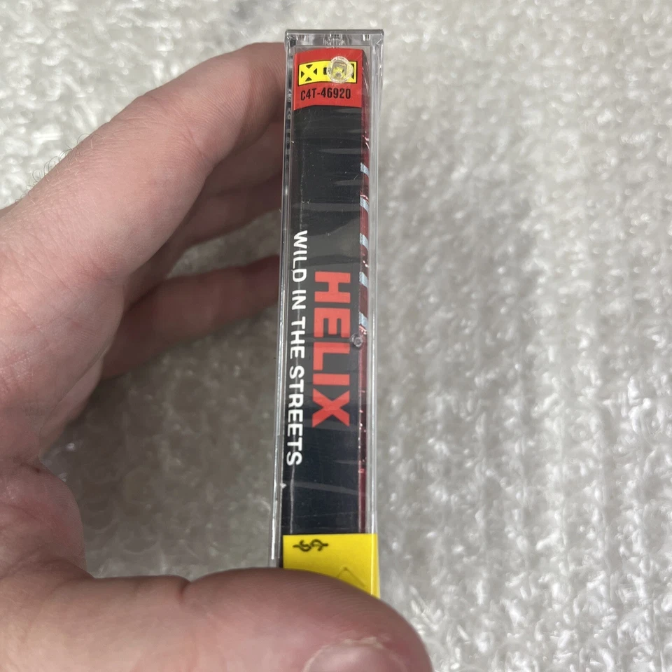 Helix Wild In The Streets Cassette Tape Hair Glam Metal Hard Rock US Capitol - Image 3 of 3