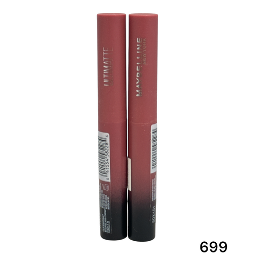 Maybelline Ultimatte Color Sensational Matte Lipstick 0.06oz. LOT OF 2 - Picture 6 of 21