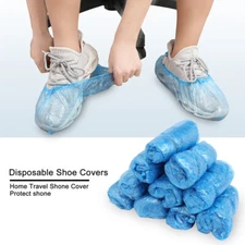 100Pcs Disposable Hygienic Shoe Boot Covers for Home Office Lab Clinic Hospital