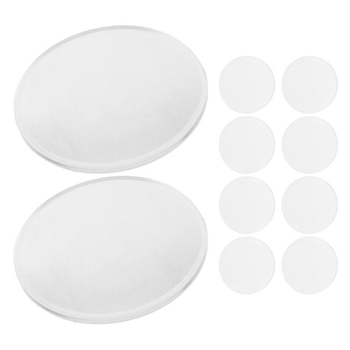 10 Pcs Lenticular Lens Jewelers Loupe Magnifier Optical Glass Lenses