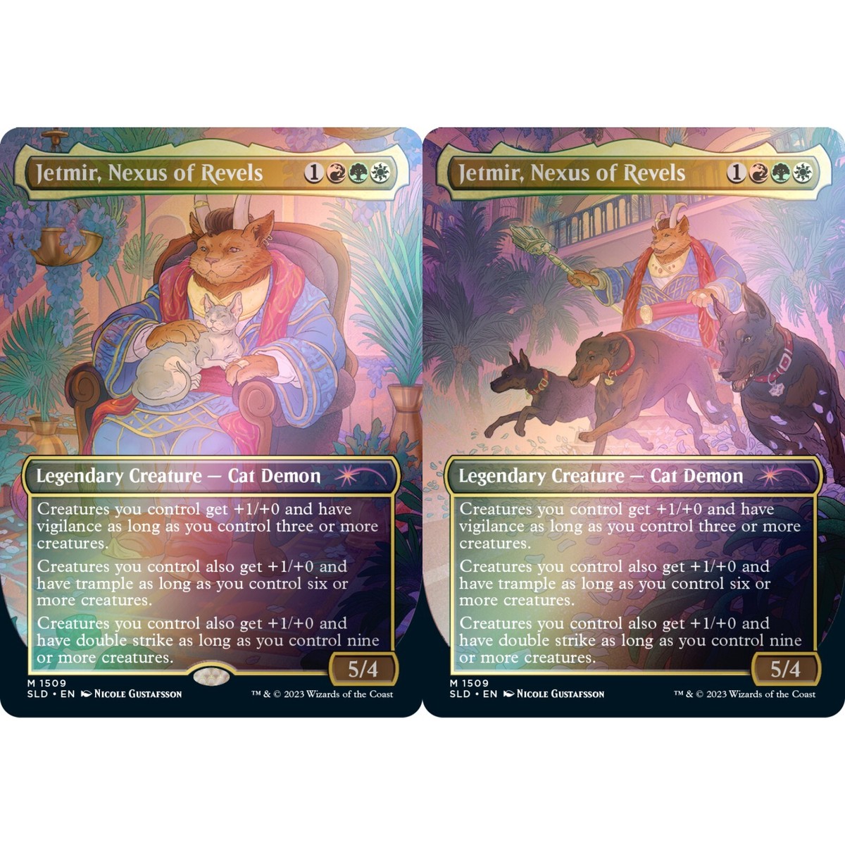 マジック：ザ・ギャザリング MTG secret lair Raining Cats and Dogs MTG Secret Lair Raining Cats and Dogs Limited Edition