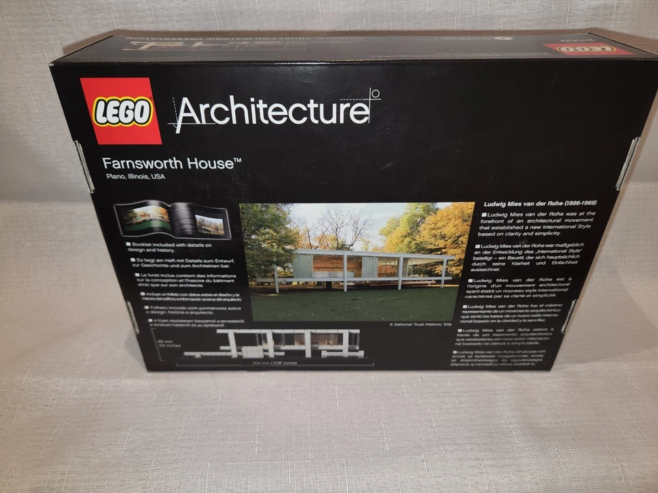 Lego 21009 Architecture Farnsworth House 2011 - Brand New Sealed - Image 3 of 4