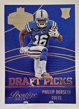 2015 PANINI PRESTIGE PHILLIP DORSETT RC DRAFT 5X7 JUMBO ART CARD COLTS