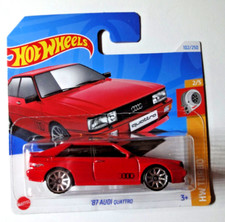 Hot Wheels - '87 Audi Quattro - Urquattro - Red - Hw Turbo 2024 - HRY55