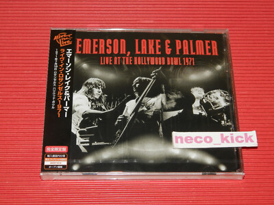 4BT ELP EMERSON LAKE & PALMER LIVE AT THE HOLLYWOOD BOWL 1971 JAPAN CD