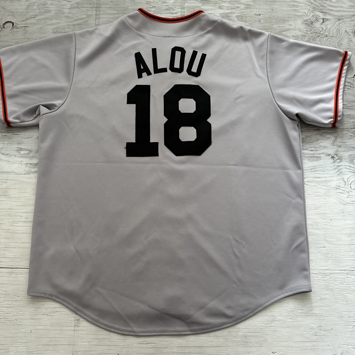 VTG MLB Majestic SF San Francisco Giants Moises Alou Sewn Baseball
