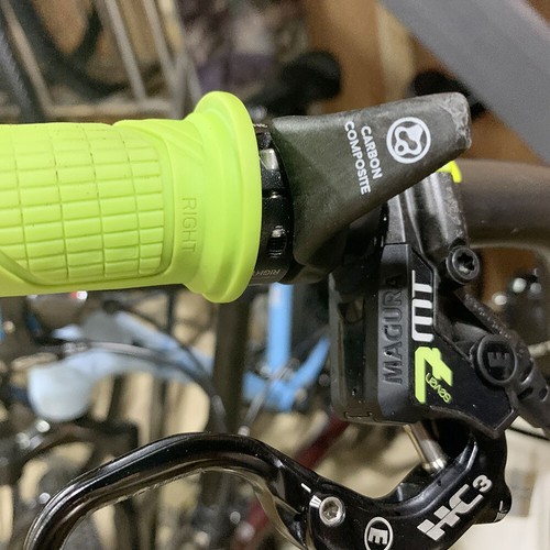 Fouriers Handlebar Rest Brake Bar Ends BMX Street Bicycle Safety Grip 22.2mm - Picture 2 of 8