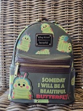 Image of Loungefly Disney Pixar A Bugs Life Heimlich Mini Backpack Beautiful Butterfly