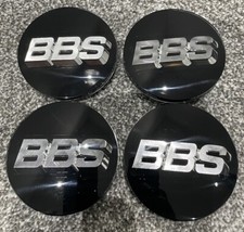 Genuine Set Of 4 Bbs Rs Rm Centre Cap Badges 70mm Black Silver 3d Nos 3 Prong Lm Genuine Set Of 4 Bbs Rs Rm Centre Cap Badges 70mm Black Silver 3d Nos 3 Prong Lm