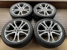 MERCEDES BENZ 21" GENUINE ML GLE W166 Wheels & CONTINENTAL 265/40R21#A1664012702