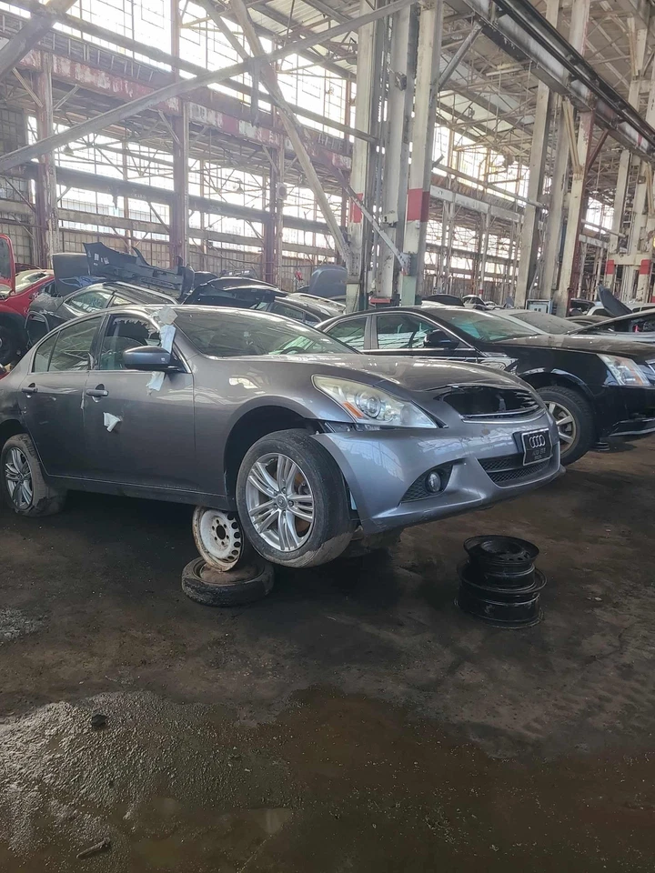 11-13 INFINITI G37 右后门玻璃窗 原始设备制造商 3.7L — 第 3/4 张图片