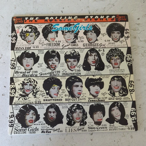 Rolling Stones - Some Girls - Vinyl LP - 1978 Original Pressing - Die Cut Cover.