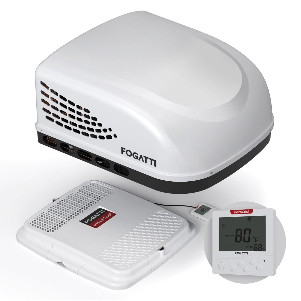 15000 BTU RV Rooftop Air Conditioner With Heat Strip, 44 OFF