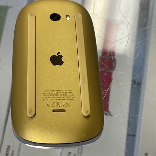 Original Apple Magic Mouse für Macs GELB A1657 Grade A