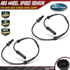 2Pcs Rear ABS Wheel Speed Sensor for BMW X1 19-21 X2 228i xDrive Gran Coupe Mini