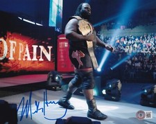 Mark Henry Signed 8x10 Photo BAS COA WWE AEW US Olympic Team Picture Autograph 3