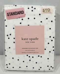 black polka dot pillowcases