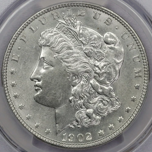 1902 Morgan Silver Dollar - PCGS MS 62