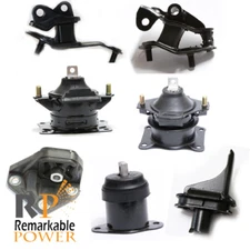 Fits 03-07 Accord 2.4L AT Trans Engine Motor Mounts With Sub Frame Middle Set