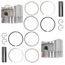 For Yamaha XV750 XV 750 1981-1997 2X Crankshaft Engine Piston 42X-11638-00-00