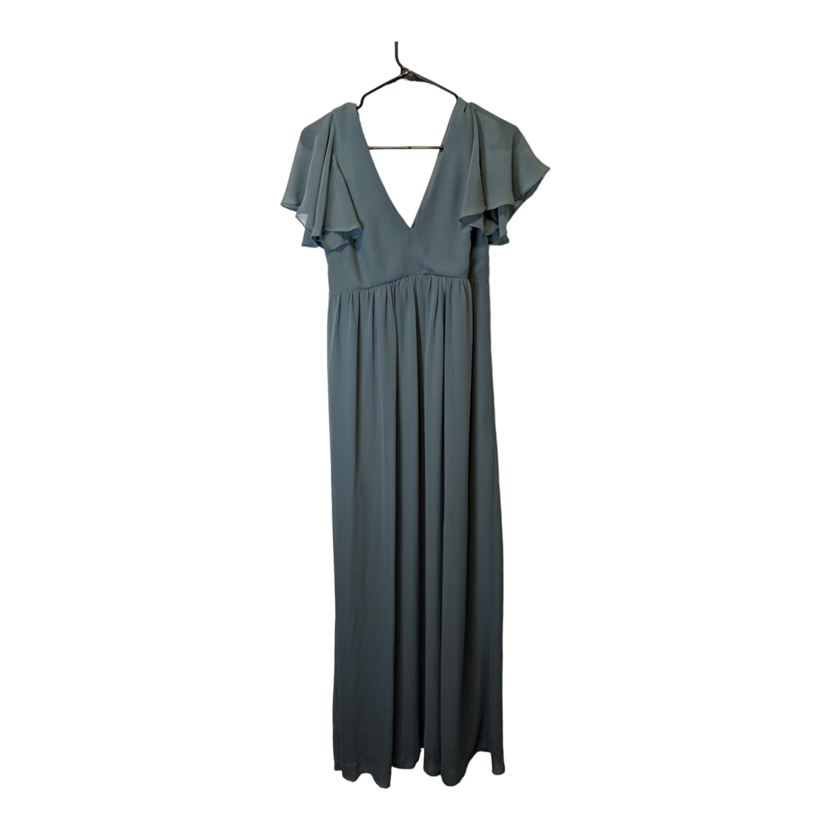 Birdy Grey Womens Bridesmaid Dress/Gown Green Chiffon Size S | eBay
