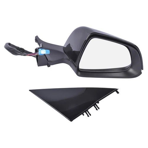Right Side Passenger Side Mirror Power Fold Heated Black For Tesla 3 2017-2023