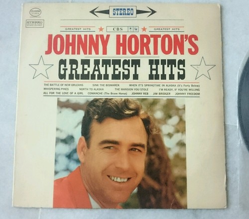 America Country Western Song Johnny Horton's Greatest Hits CS 8396 Vinyl Disc LP - Picture 2 of 10