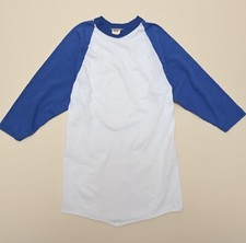 BUNDLE - VINTAGE Russell Athletic NOS 70s Blank Baseball Tees Size S 2-Pack