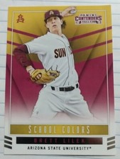 2015 Panini Contenders School Colors Brett Lilek #24