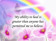 50 Healing Affirmations Positive Health Affirmation Quote Cards Mindfulness Gift