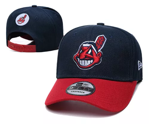 Cappelli Cleveland Indians berretto a scatto nuovo regolabile logo ricamato berretto baseball - Foto 2 di 13