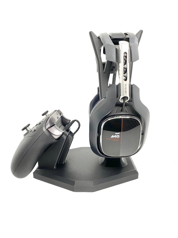 Xbox Elite Controller Series 2 & Headphone Stand Combo Charging Desk Dock Mount - Image 3 of 4