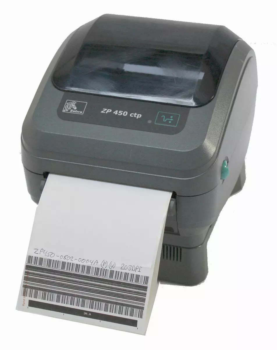 Zebra ZP450 CTP ZP450 0502 0004A Direct Thermal Printer Parallel USB Peeler