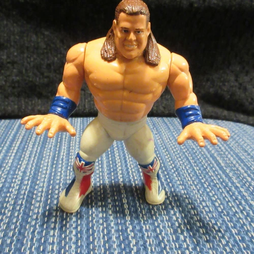 British Bulldog Davey Boy Smith 1991 WWF Hasbro Series 4 Action Figure WWE