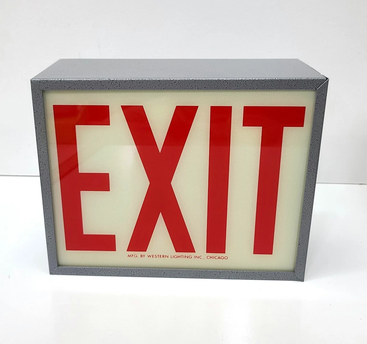 Industrial on sale exit signs